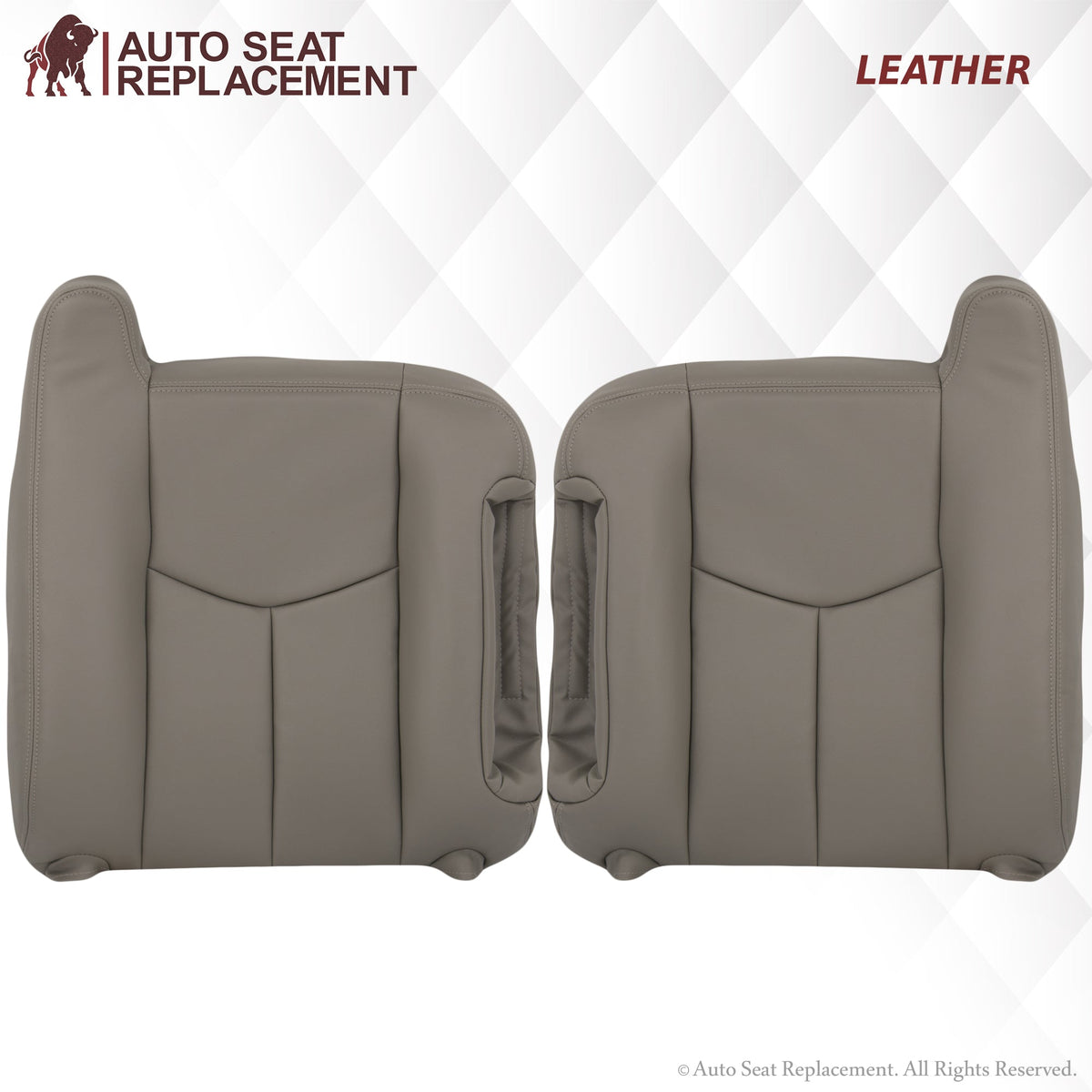 2003-2007 GMC Yukon Seat Cover In Light Gray: (pewter) Choose From Variation