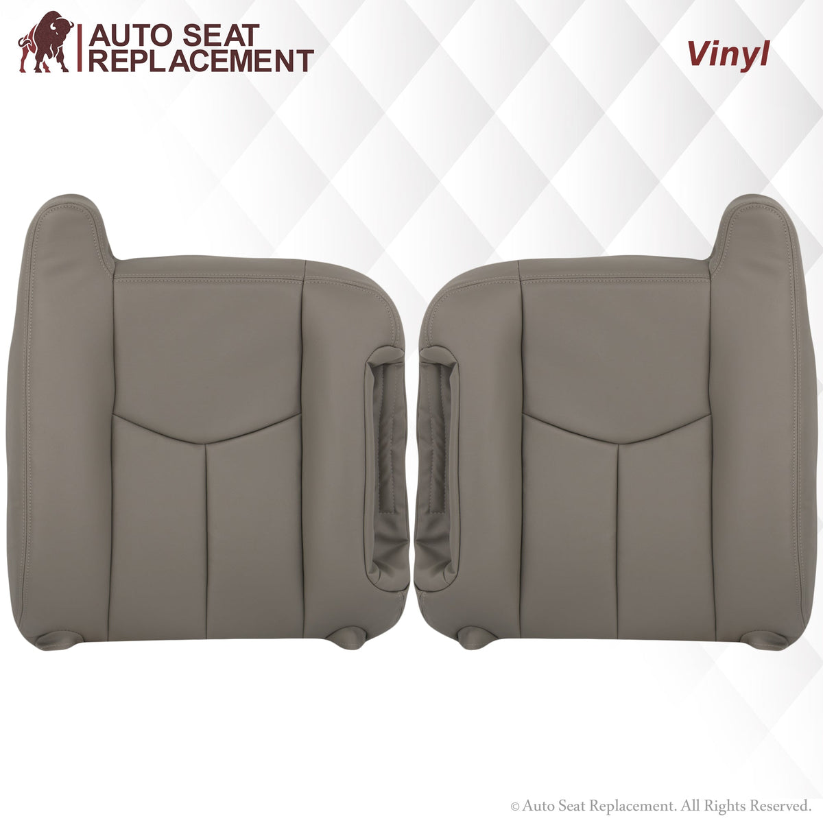 2003-2007 GMC Yukon Seat Cover In Light Gray: (pewter) Choose From Variation