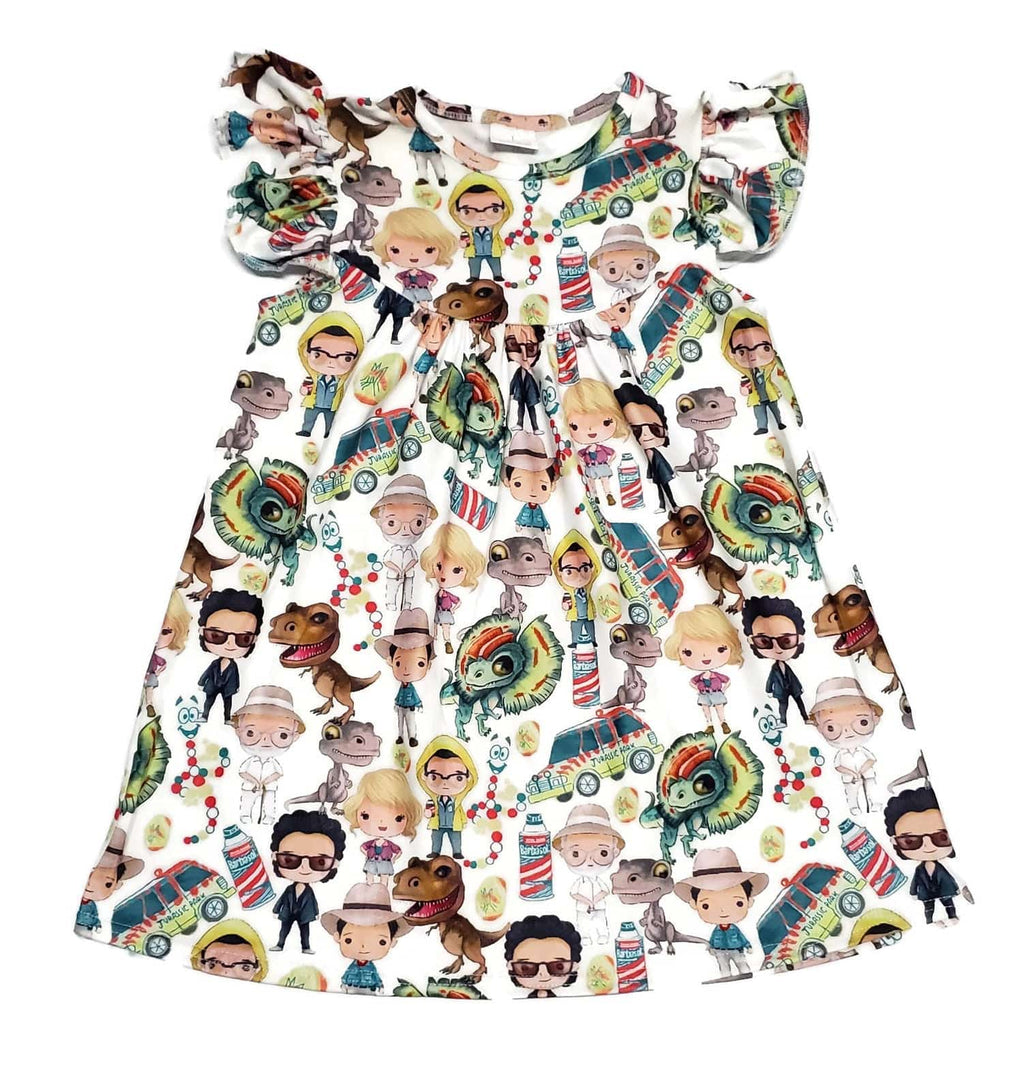Dino Park Milk Silk Flutter