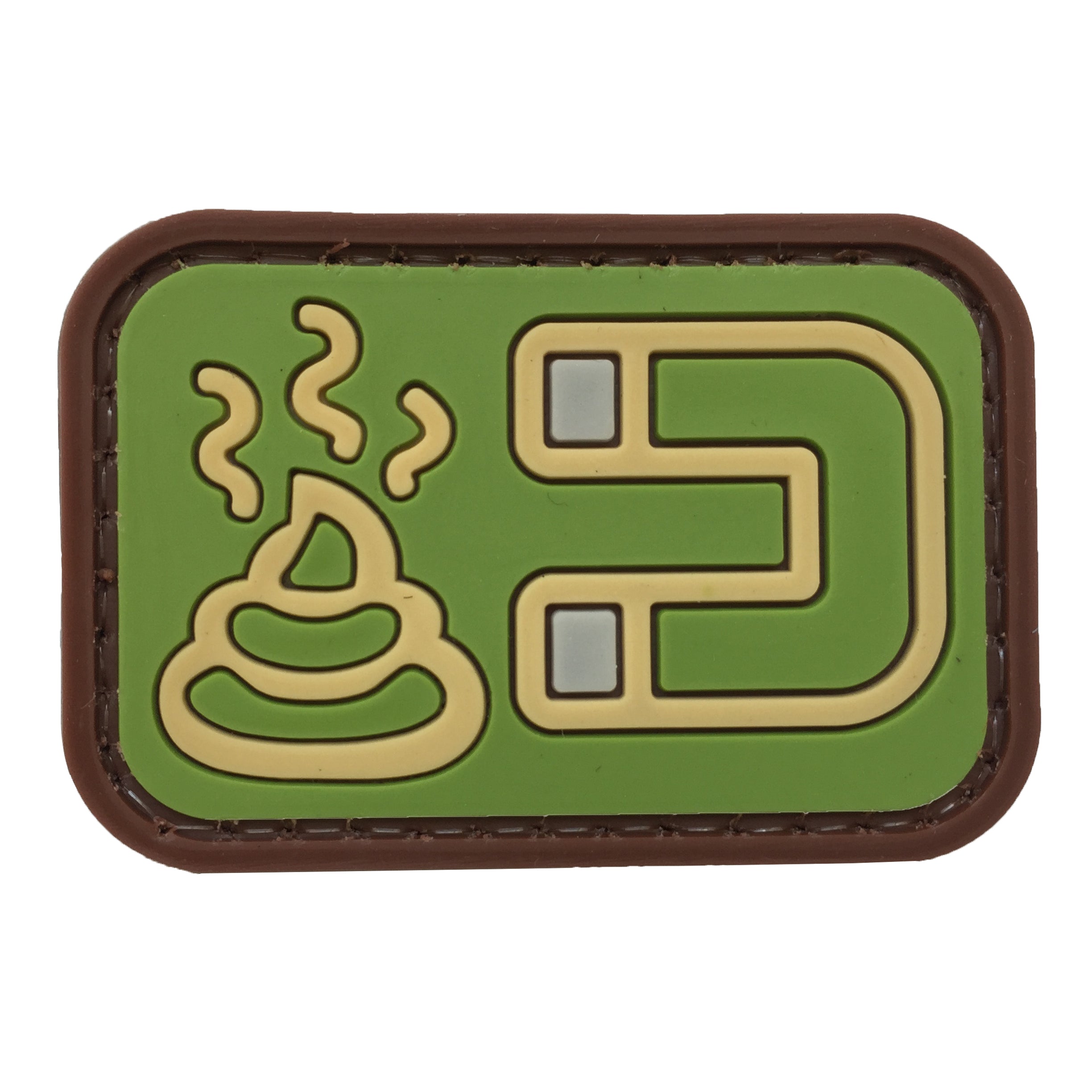 Shit Magnet PVC Patch Multicam
