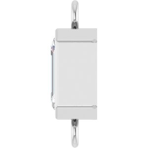Platinum 1/2 CT Natural Diamond Bezel-Set Link