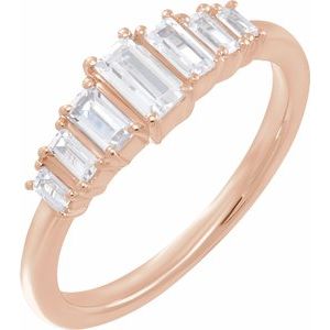 14K Rose Gold 1/2 CTW Lab-Grown Diamond Ring