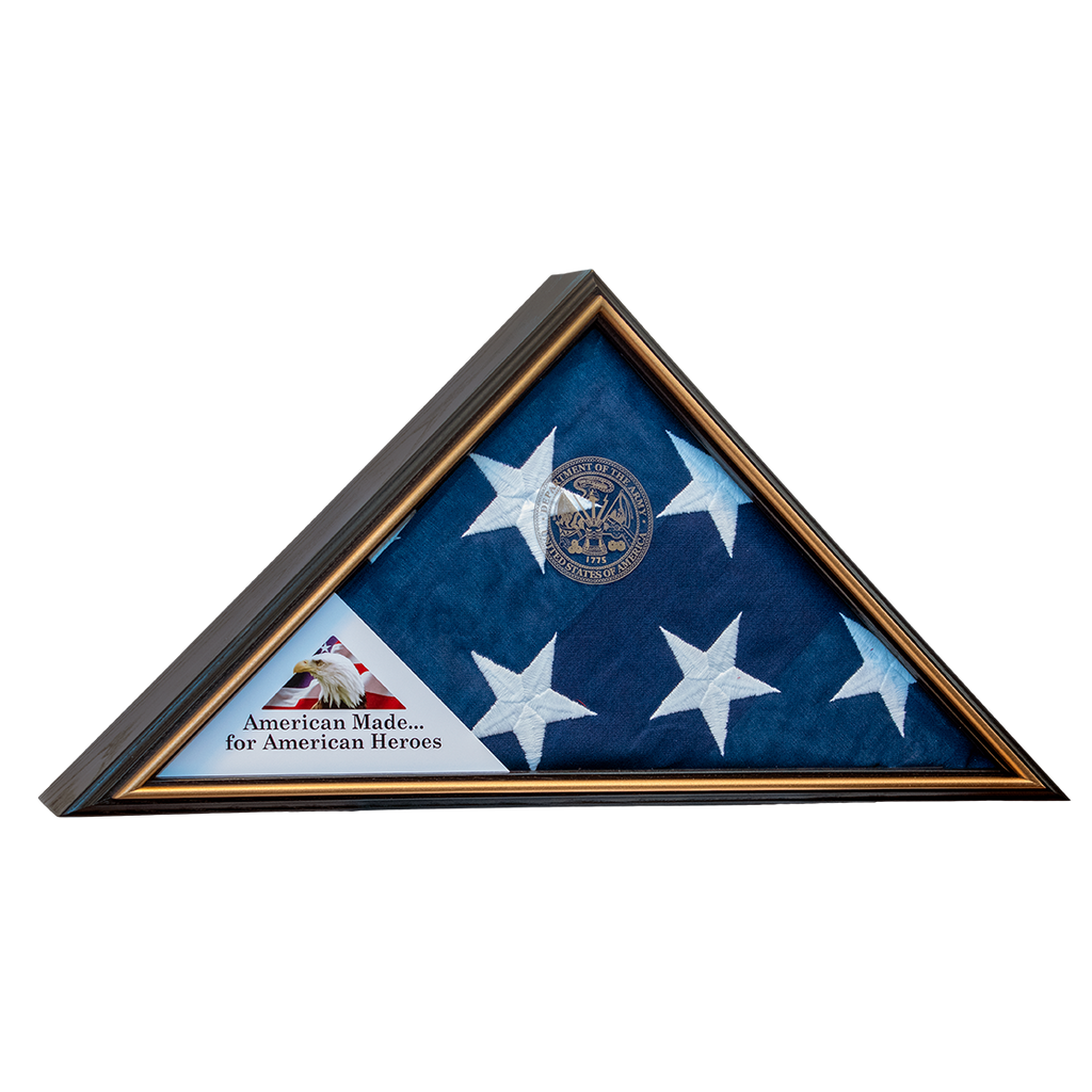 Tributary Flag Case - Marine Corps Flag Display Case