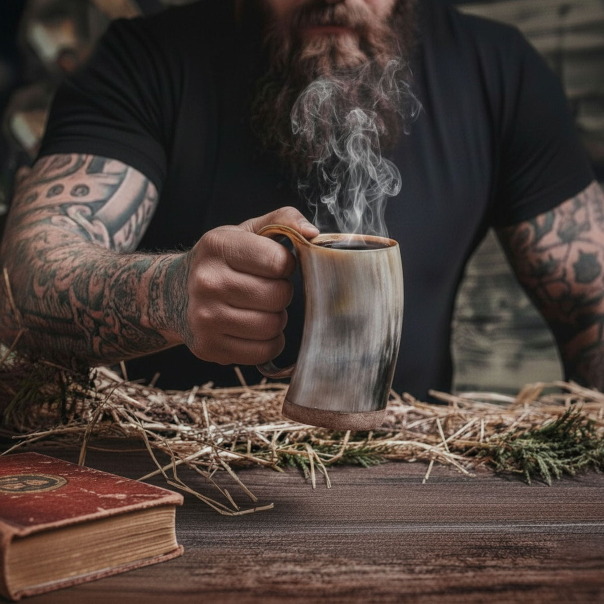 Horn Coffee Mug