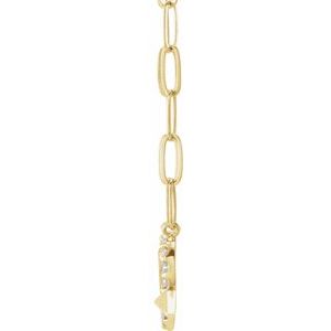 Accented Heart & Arrow Necklace
