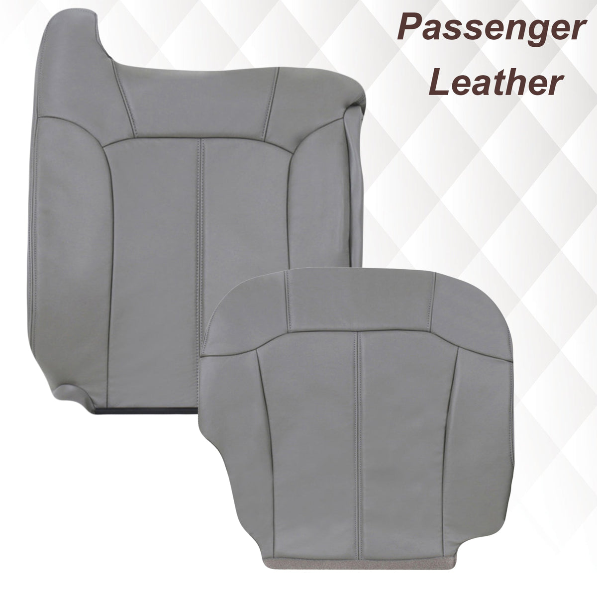 2000-2002 Chevy Tahoe/Suburban Seat Cover in Light Gray: Choose From Variations