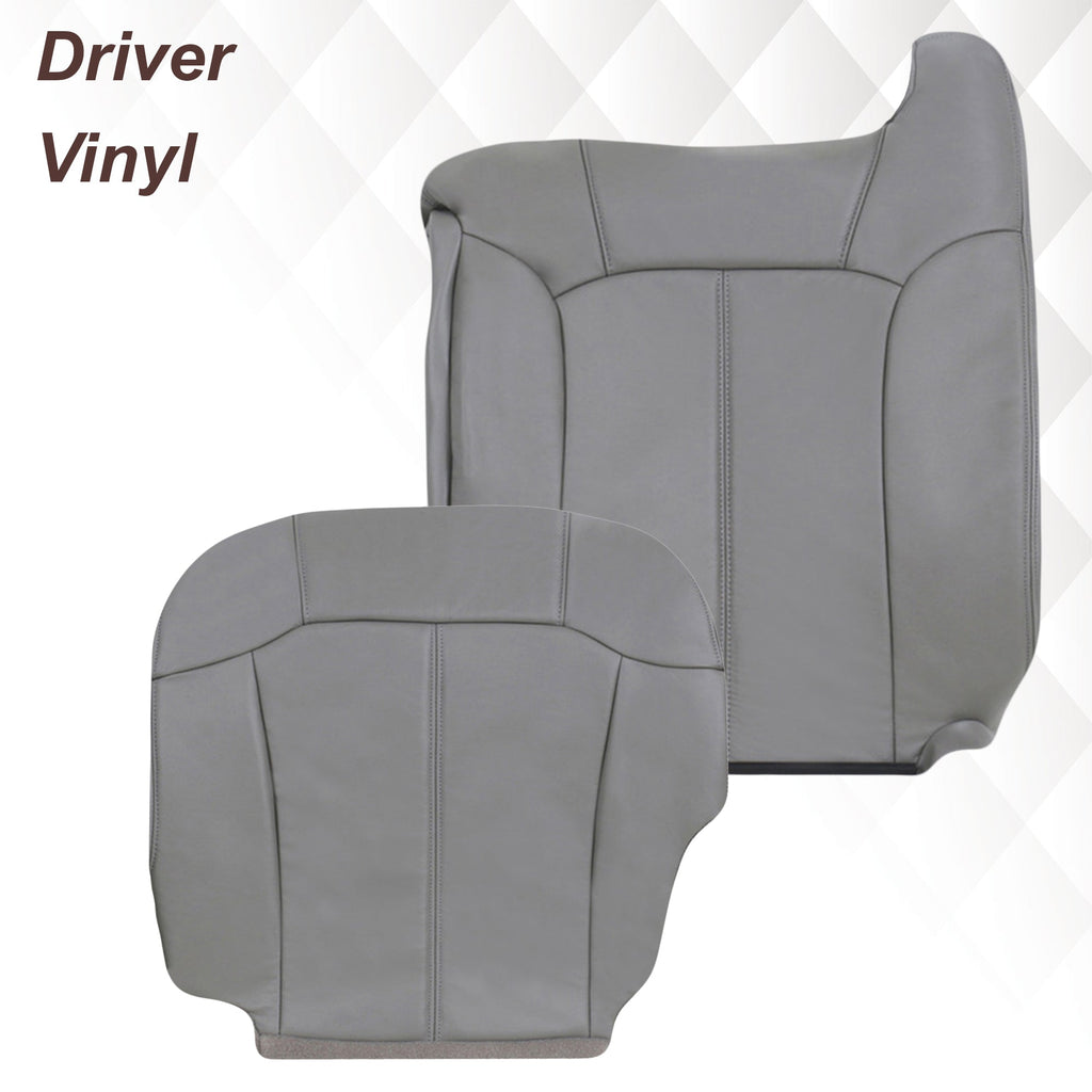 2000-2002 Chevy Tahoe/Suburban Seat Cover in Light Gray: Choose From Variations