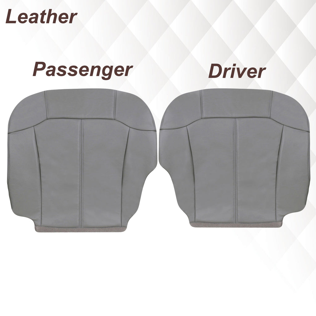 2000-2002 Chevy Tahoe/Suburban Seat Cover in Light Gray: Choose From Variations