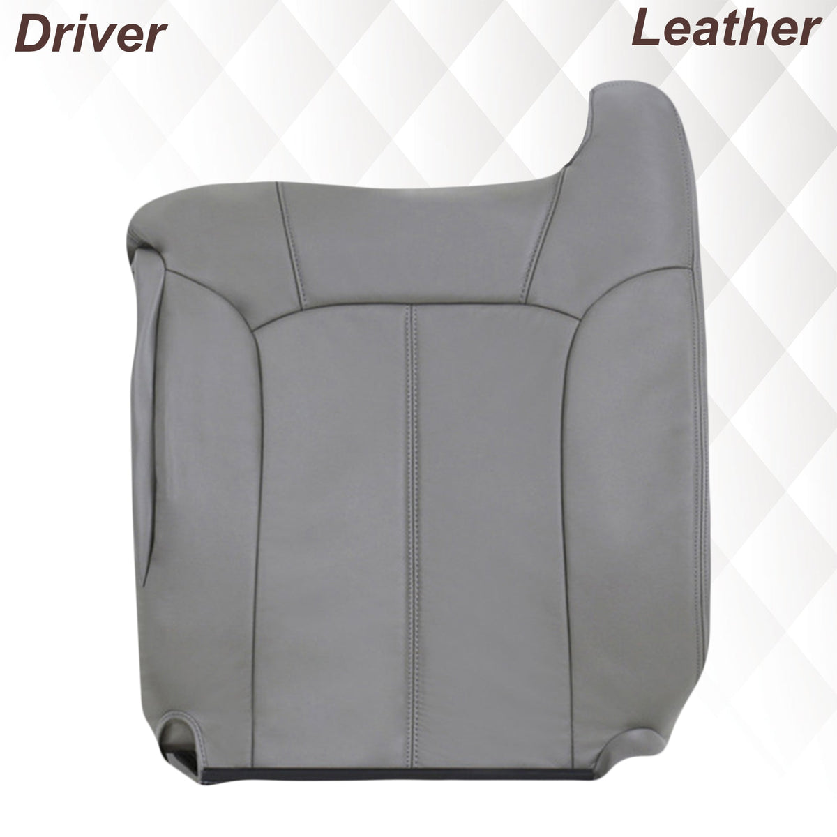 2000-2002 Chevy Tahoe/Suburban Seat Cover in Light Gray: Choose From Variations