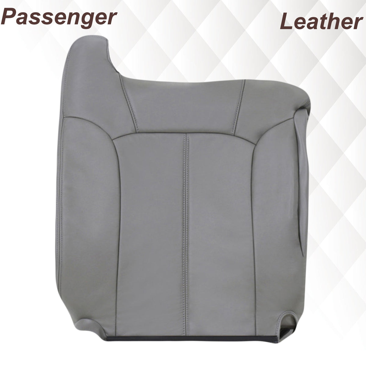 2000-2002 Chevy Tahoe/Suburban Seat Cover in Light Gray: Choose From Variations