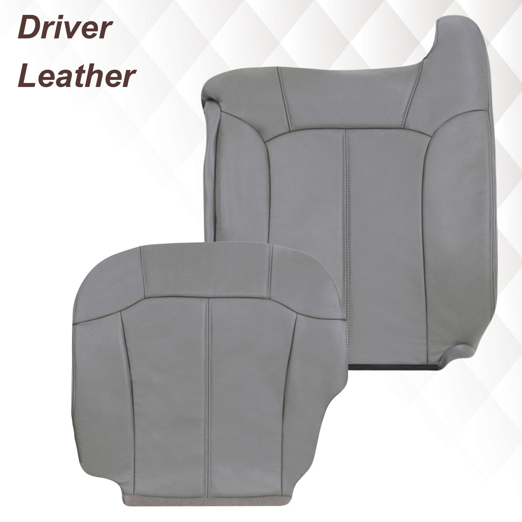 1999-2002 Chevy Silverado Seat Cover in Light Gray: Choose From Variations