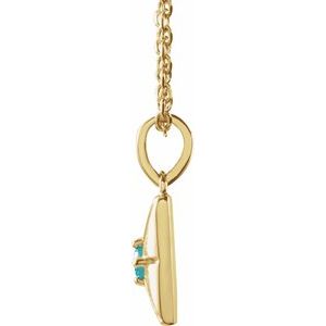 Accented Necklace or Charm/Pendant