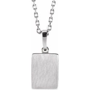 14K White Gold Natural Alexandrite 16-18" Necklace