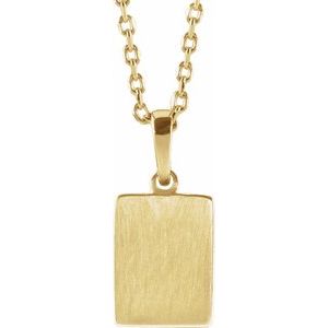 Accented Necklace or Charm/Pendant