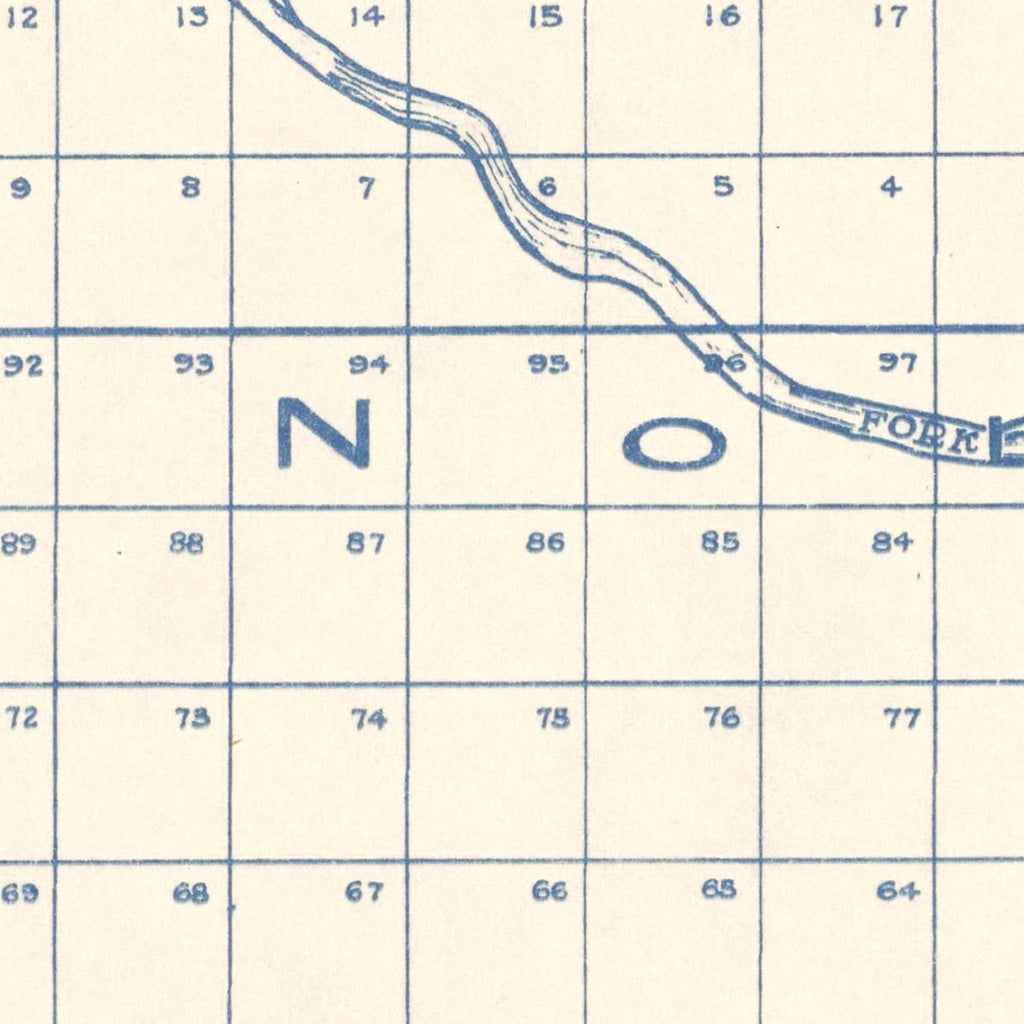 Vintage Map of Collingsworth County, Texas 1926