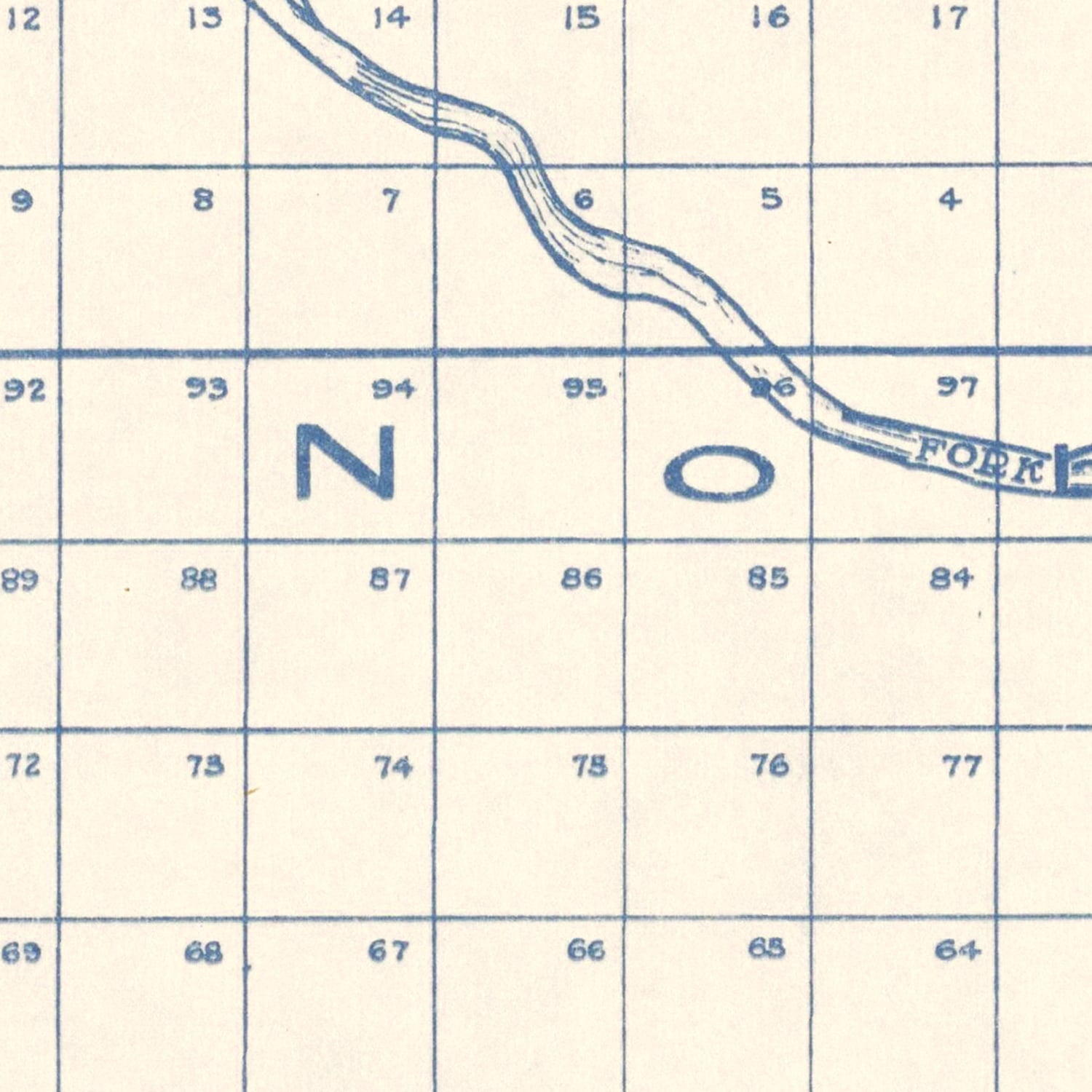 Vintage Map of Collingsworth County, Texas 1926