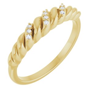 Accented Dome Ring