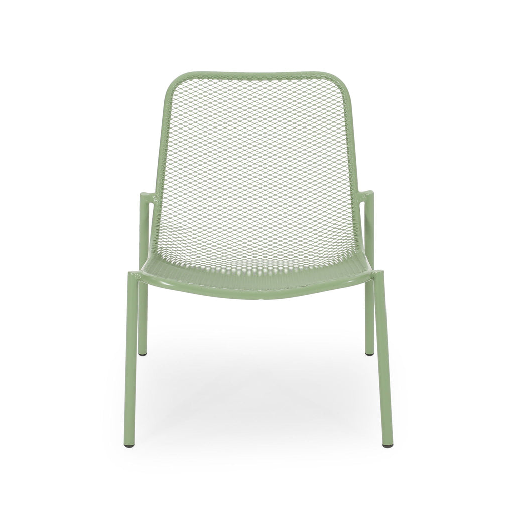 Outdoor Iron Chair With Design