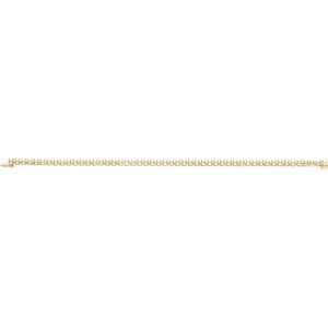 14K Yellow Gold 2.8 mm Round Line 7 1/4" Bracelet Mounting – image 3