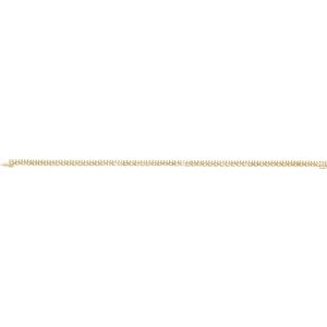 14K Yellow Gold 3.65 mm Round Line 7 1/4" Bracelet Mounting – image 4