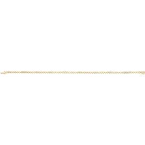 14K Yellow Gold 1.9 mm Round Line 7 1/4" Bracelet Mounting – image 3