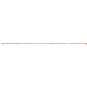 14K Rose Gold 1.9 mm Round Line 7 1/4" Bracelet Mounting – image 3