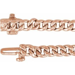 14K Rose Gold 1/2 CTW Natural Diamond Link 7 1/4" Bracelet