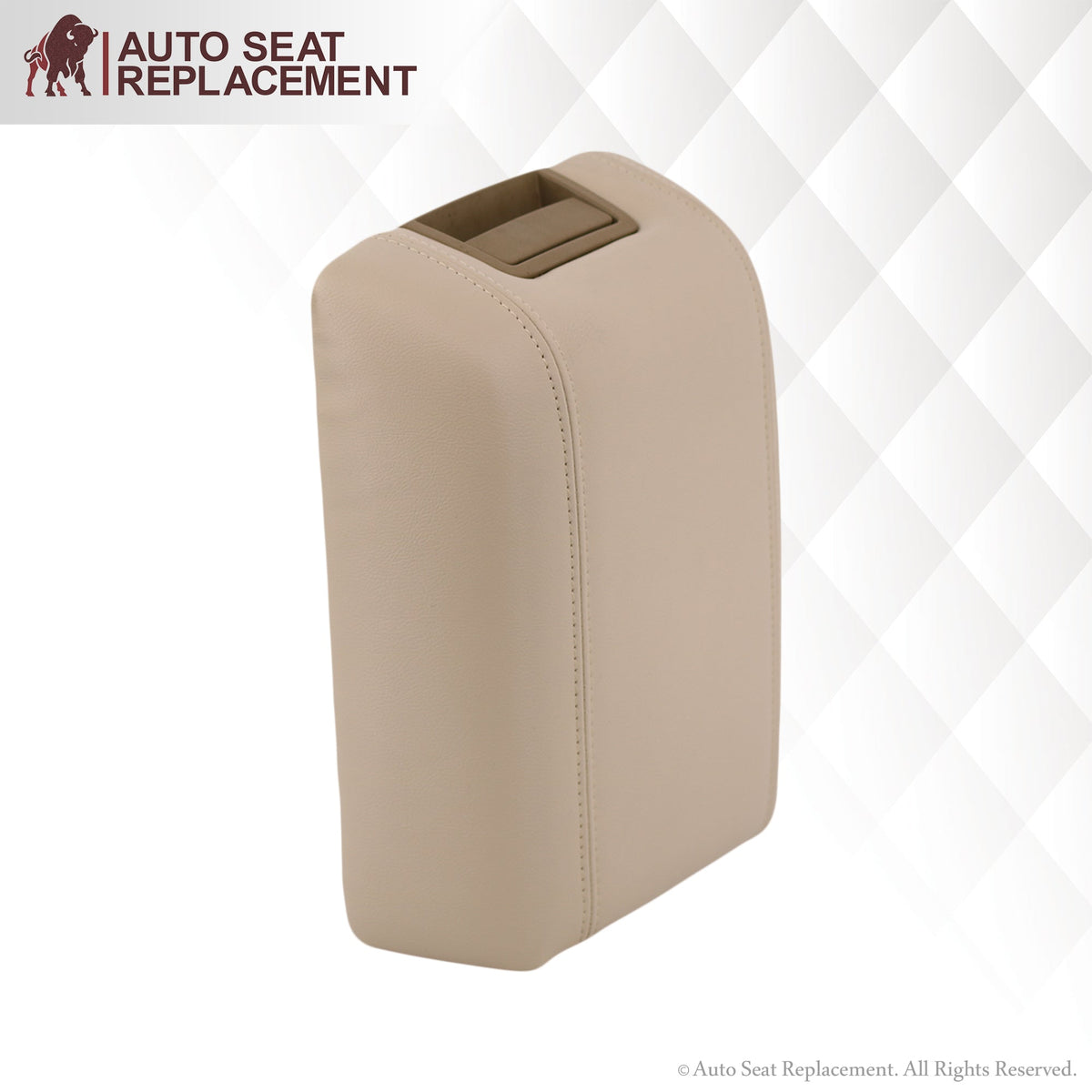 2004 Ford F150 Lariat Console Cover in Light Parchment Tan