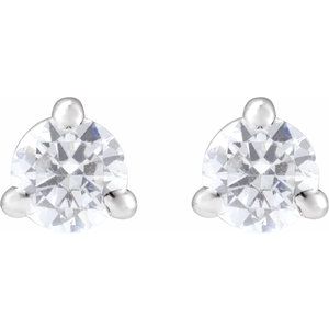 14K White Gold 1/5 CTW Lab-Grown Diamond Cocktail-Style Stud Earrings