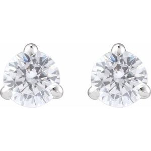 14K Rose Gold 1/4 CTW Lab-Grown Diamond Cocktail-Style Stud Earrings – image 4
