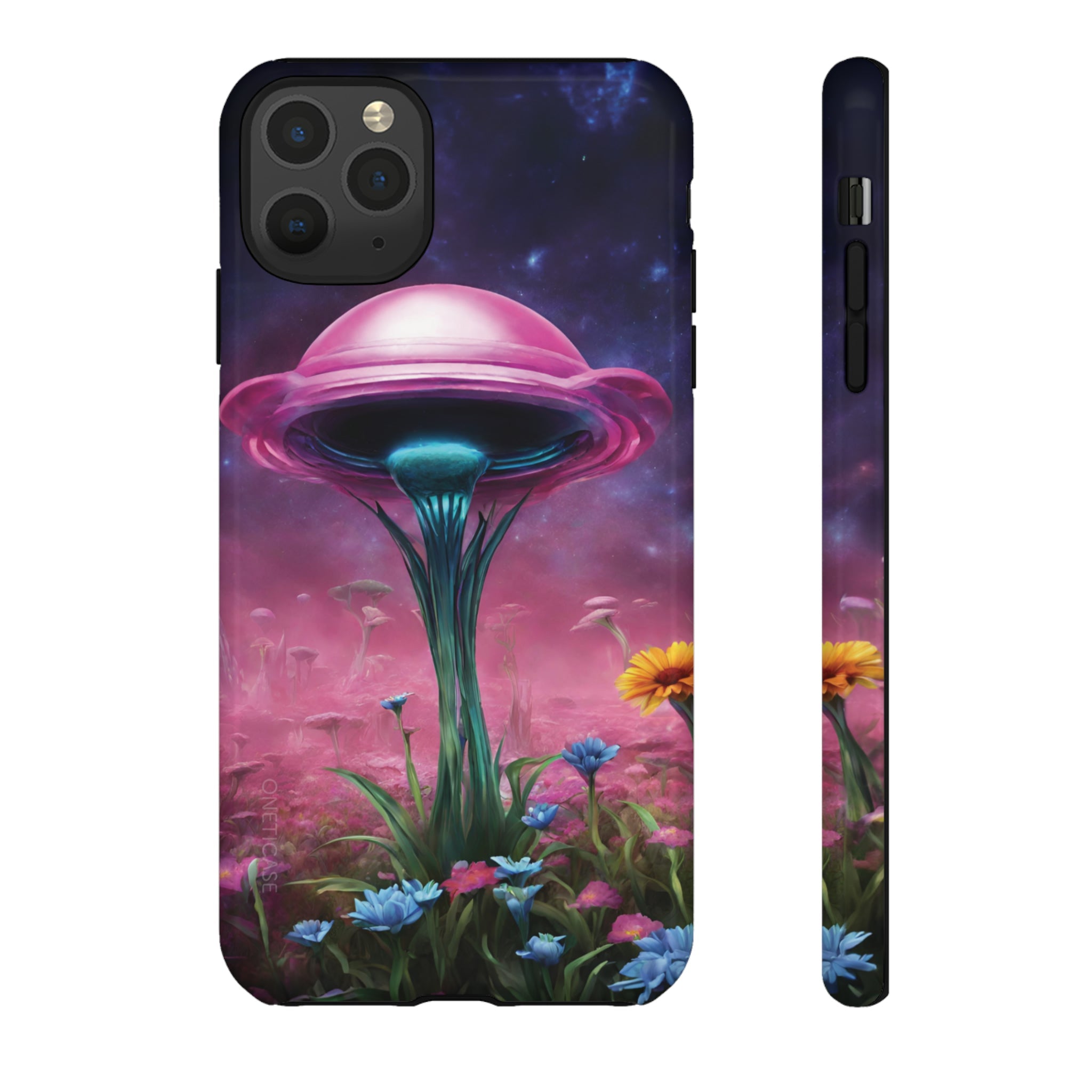 Galactic Floral Fusion Tough Cases