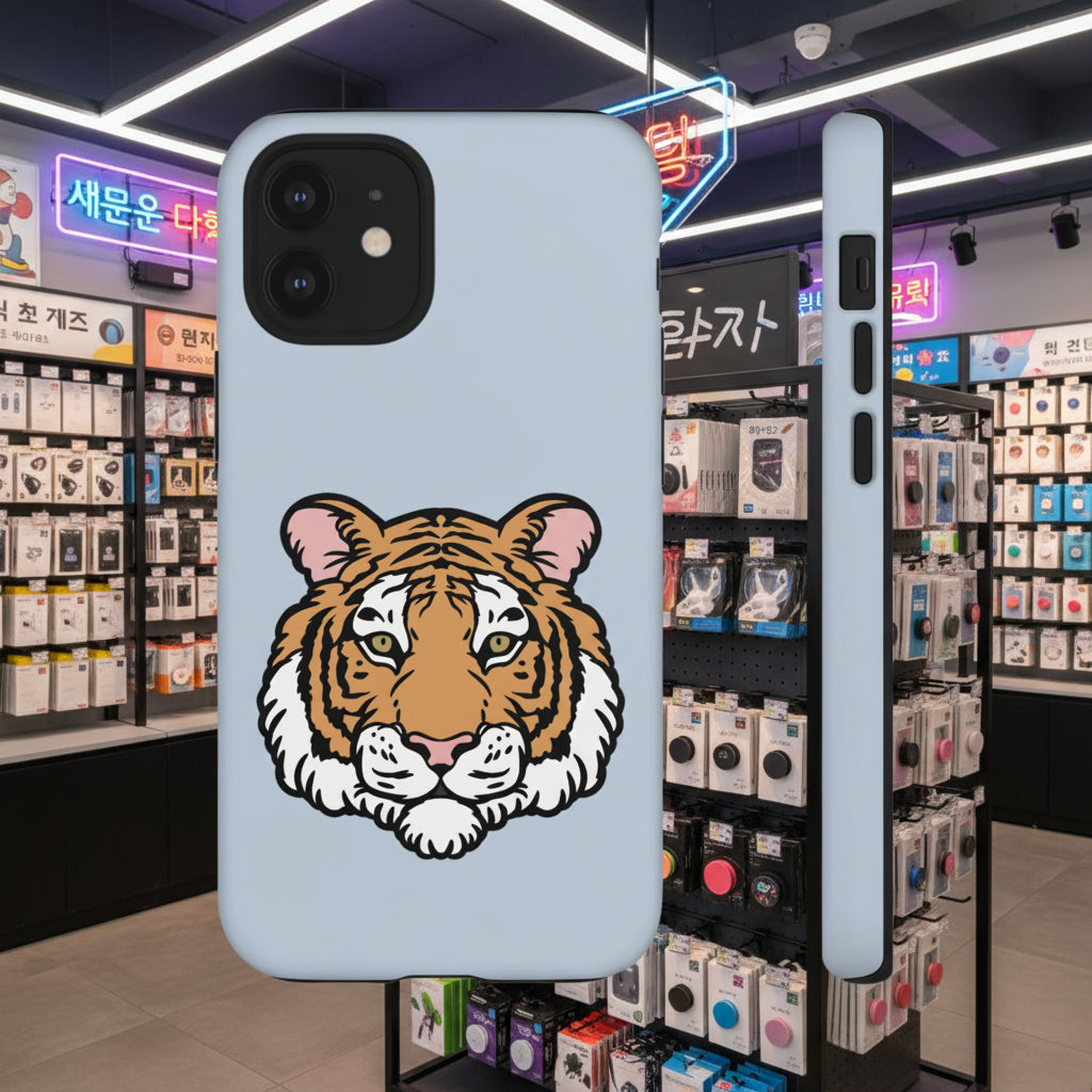 Tiger Logo Phone Case Tough iPhone Case