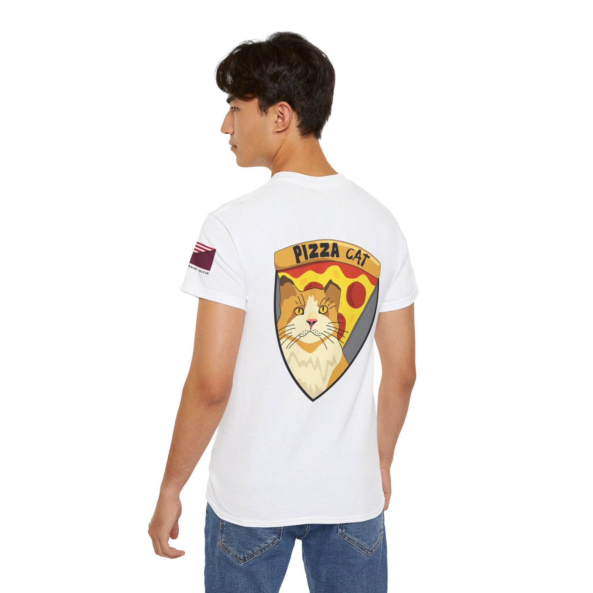 AUAB Pizza Cat - Unisex Ultra Cotton Tee