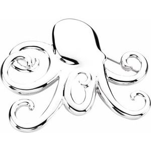 Sterling Silver Octopus Brooch/Pendant