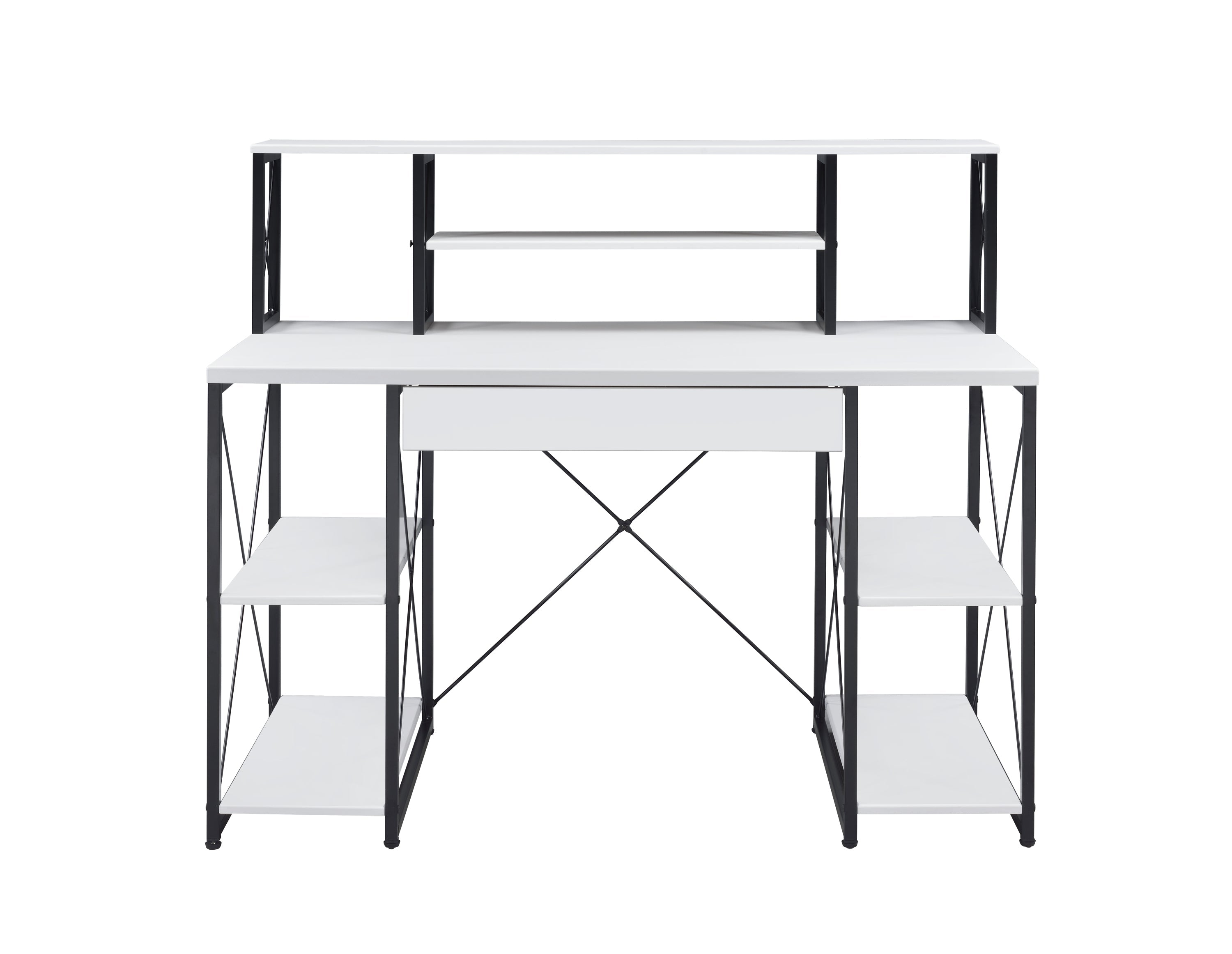 Amiel All Purpose White Finish Writing Desk