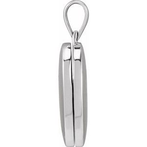 Engravable Oval Locket