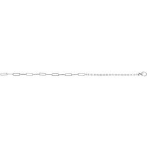 14K White Gold 1 CTW Natural Diamond Line 7 1/2" Bracelet – image 2