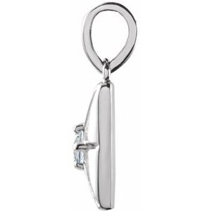 Accented Necklace or Charm/Pendant