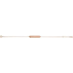 14K Rose Gold Natural Citrine Geometric 7-8" Bracelet – image 2
