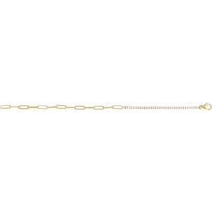14K Yellow Gold 1 CTW Natural Diamond Line 7 1/2" Bracelet – image 2