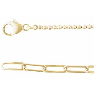 14K Yellow 3 1/5 CTW Natural Diamond Adjustable 15-18" Necklace