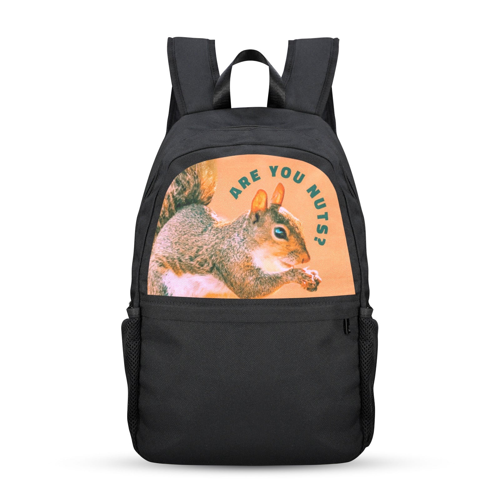 Are you nuts? Casual Backpack | Upper Part Printing