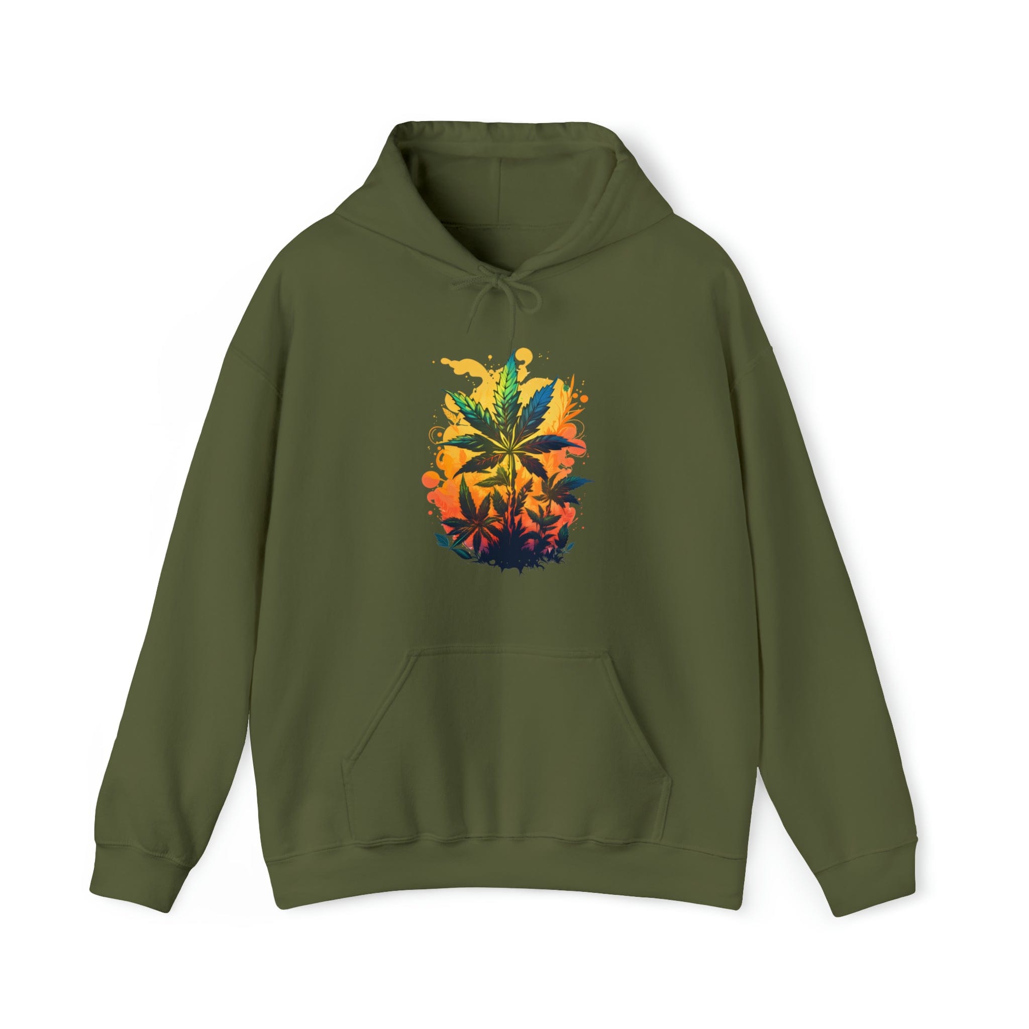 Warm Paradise Cannabis Hoodie