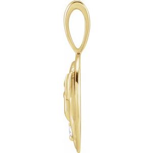Accented Chinese Zodiac Pendant
