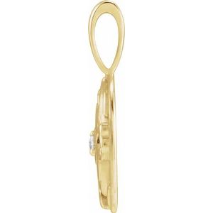 Accented Chinese Zodiac Pendant