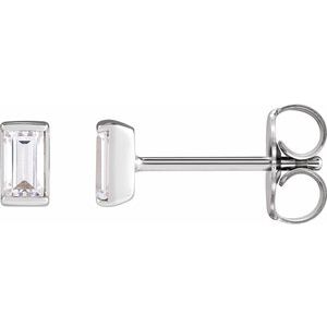 Sterling Silver 1/5 CTW Natural Diamond Stud Earrings