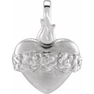 Immaculate Heart Of Mary Pendant