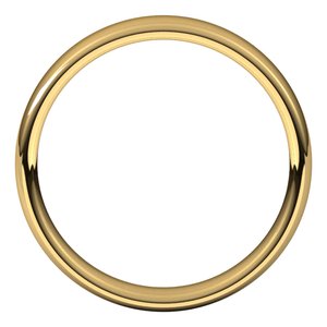 18K Yellow 4.5 mm Comfort-Fit European-Style Band Size 18