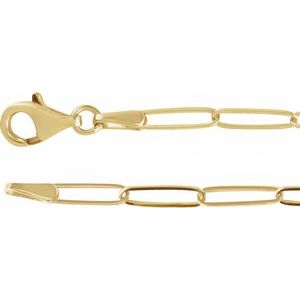 14K Yellow Gold 1/8 CTW Natural Diamond Heart 7" Bracelet – image 4