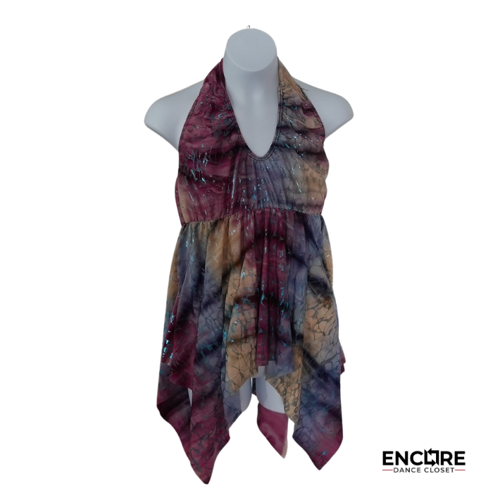 Dreamy Tie-Dye Halter Dress